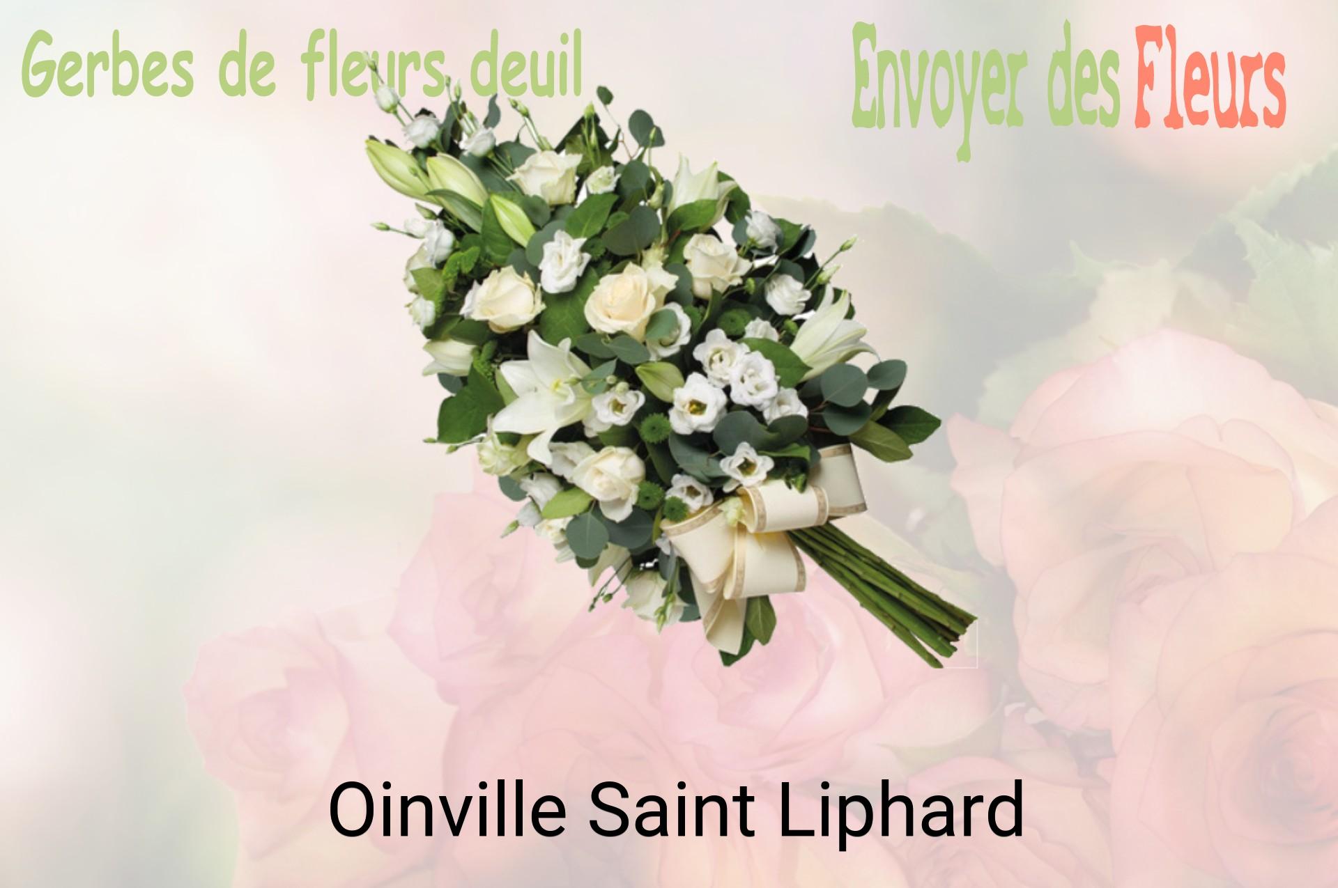 Gerbe de fleurs de deuil livrée à Oinville-Saint-Liphard